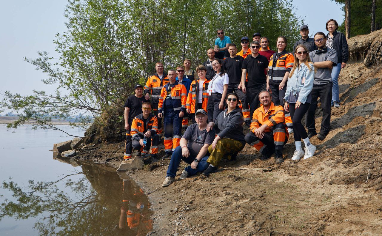 Выпуск мальков сибирского осетра в р. Чара Каларского района Забайкальского края