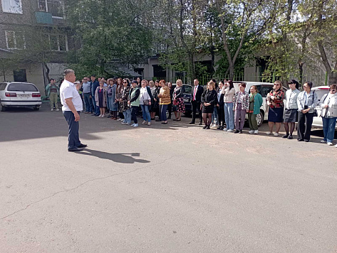В Ангаро-Байкальском ТУ прошла плановая тренировка по эвакуации людей в случае террористической угрозы